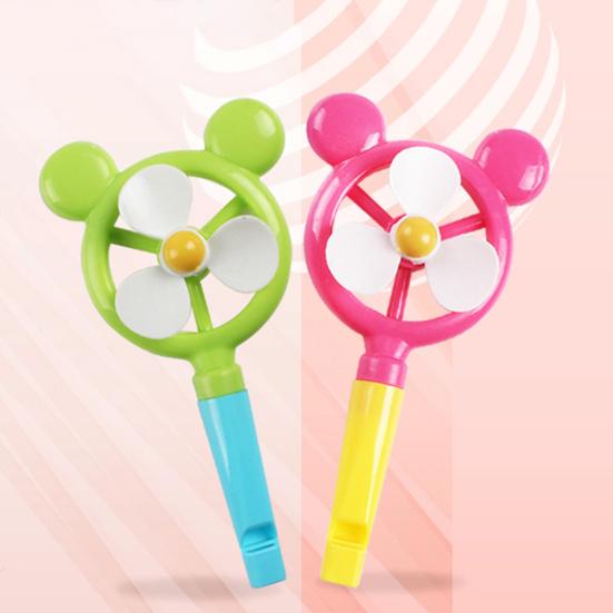 12/24Pcs Windmill Whistle Toy Toddlers Boys Girls Portable Plastic Noise Maker Kids Colorful Whistle Musical Toy Party Favors