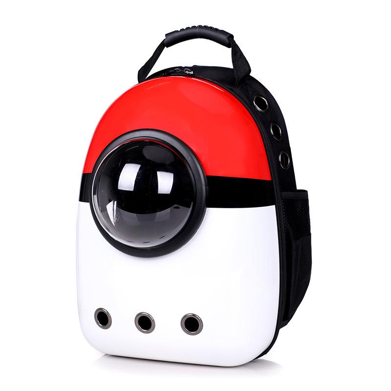 Cat Bag Out Portable Bag Space Capsule Pet Backpack Cat Cage Double Shoulder Transparent Cat Schoolbag Dog Cat Supplies