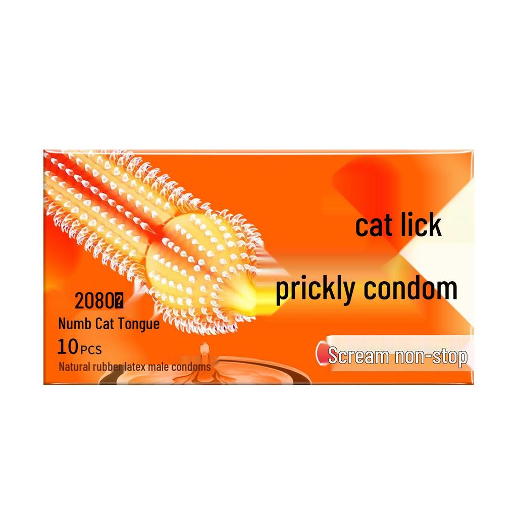 Ultra-Thin 001 Small Size Hyaluronic Acid Long-Lasting Condoms for Men, Box of Delay Jelly Condoms.