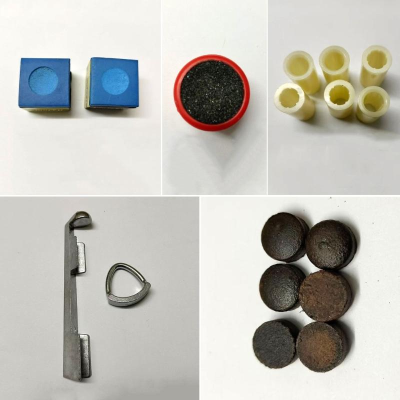 Billiard Stick Tip Tools Pool Cue Repair Kits Portable Pool Cue Repair Tool Billiard Stick Tip Tool Pool Cue Accessories