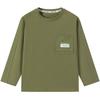 Kleiner Elefant Hamm Jungen Langarm-T-Shirt aus reiner Baumwolle
