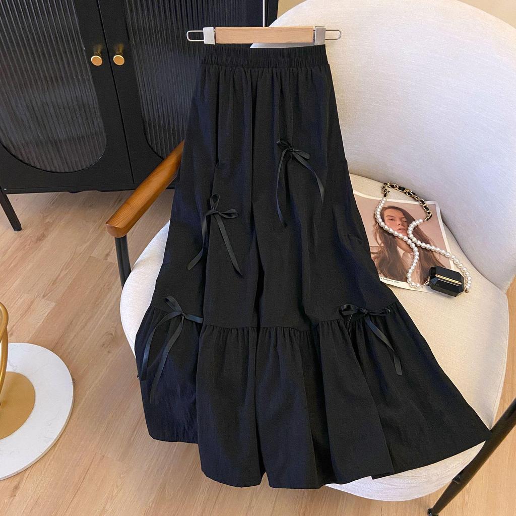Women's High-Waist A-Line Midi Skirt – Elegant, Figure-Flattering Summer Style