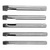 5pcs/set Hollow Punches DIY Tool Hole Punch Hollow Punch Leather Oval Shape Silver Steel 3mm For Gaskets Leather