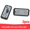 6000K White for Fiat 500 500C Fiat Abarth 2007-2016 2008 2009 2x Car Rear LED SMD License Number Plate Light Lamp 2010 51800482
