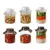 Food Grade Plastic Storage Container Large Capacity Sealing Jar For Pickles Dry Goods And Kitchen Organization
