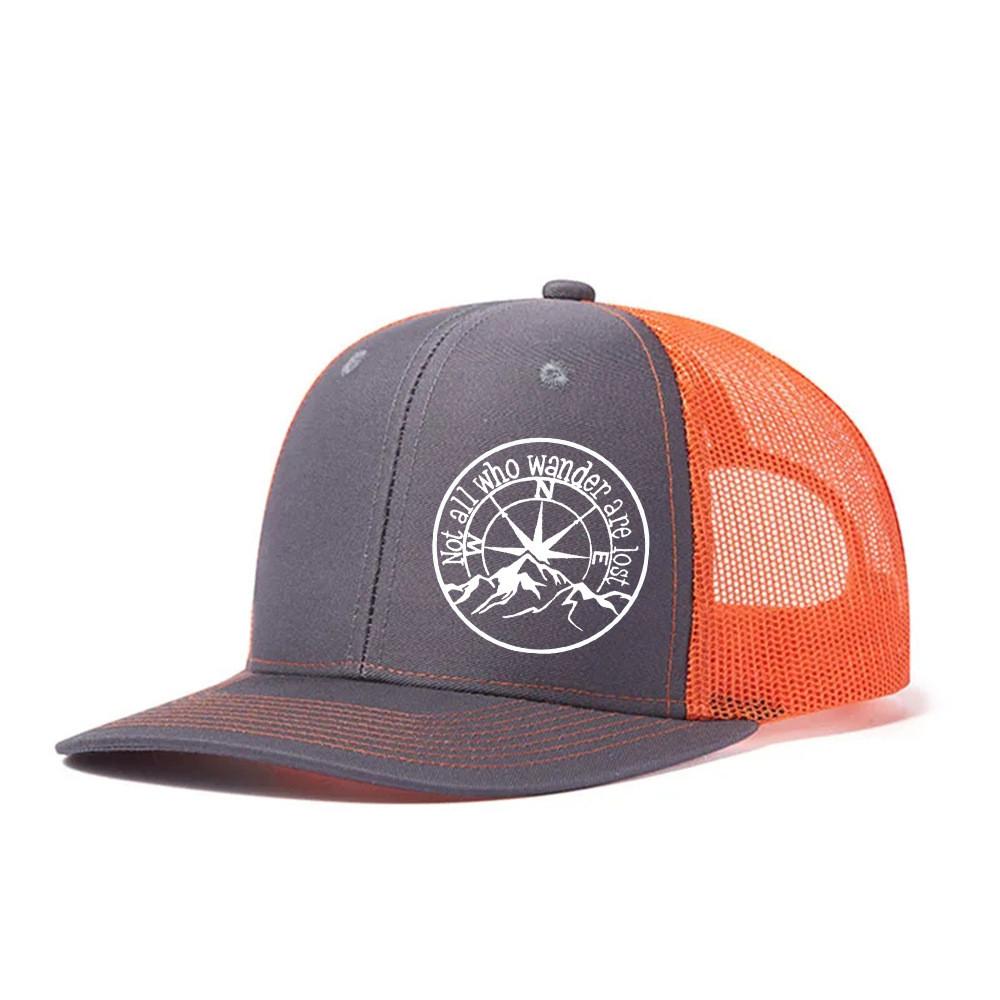 Fashion Hiphop Embroidered Cotton Baseball Cap With Adjustable Wide Brim For Casual Men Women
