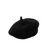 Warm Winter Wool Berets Hat Solid Color Felt Berets Fashion French Artist Hat  for Women