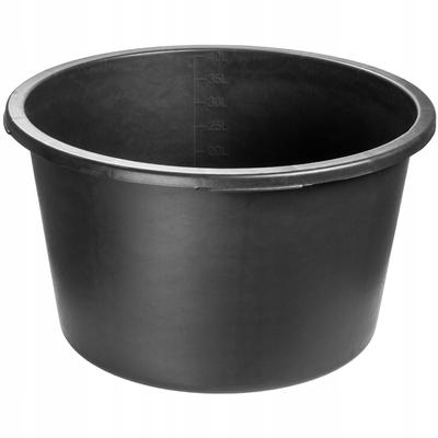 Bacia de Construção Redonda Bacia Recipiente 40 L