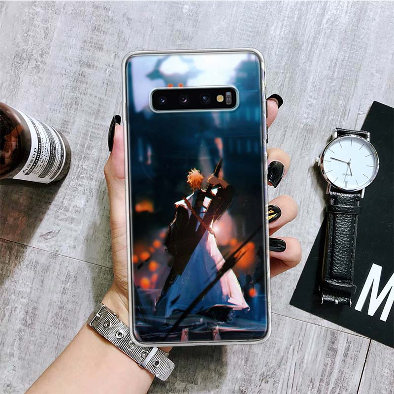 Japanese Anime Bleach Phone Case For Samsung Galaxy S26 S25 Edge S24 S23 FE S22 Ultra S21 Plus S20 + Fundas Cover Coque Galaxy S