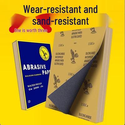 Eagle Brand 2000 Grit Superfine Sandpaper Set for Dry and Wet Sanding