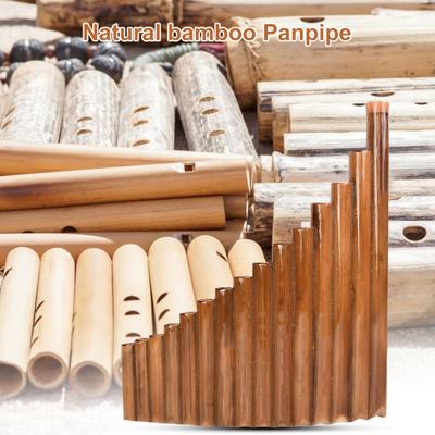 Pan Flute Correctly Tuned Left-Hand Easy To Learn 15 Pipes Chinese Traditional Musical