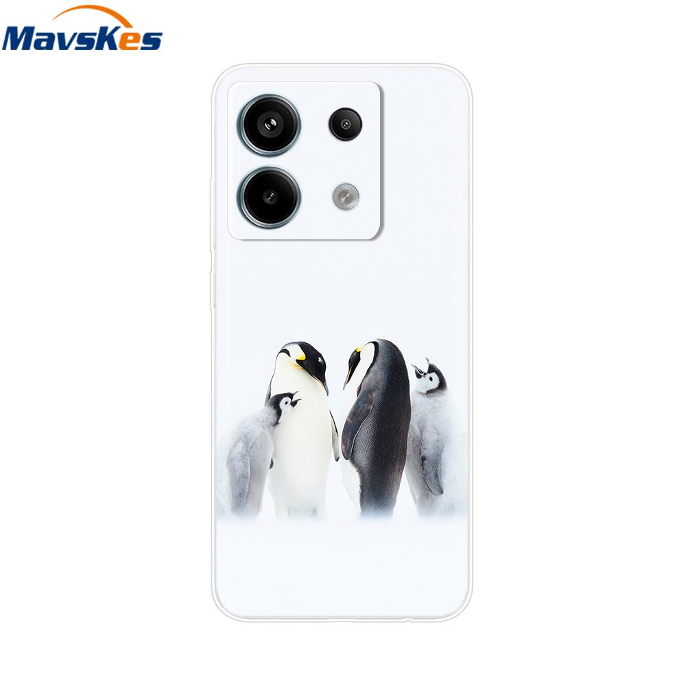 For Redmi Note 13 Pro 4G 5G Fundas Cover TPU Silicon Protective Case For Xiaomi Redmi Note13 13Pro Phone Clear Back Cover Bumper
