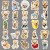 50 Yorkshire Graffiti Stickers Personalized Fresh Ins Style Dog Creative Decoration Mobile Phone Guka DIY Stickers