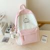 Schoolbag schoolbag junior high school girl cute girl heart polka dot backpack large capacity college student 1011 new backpack