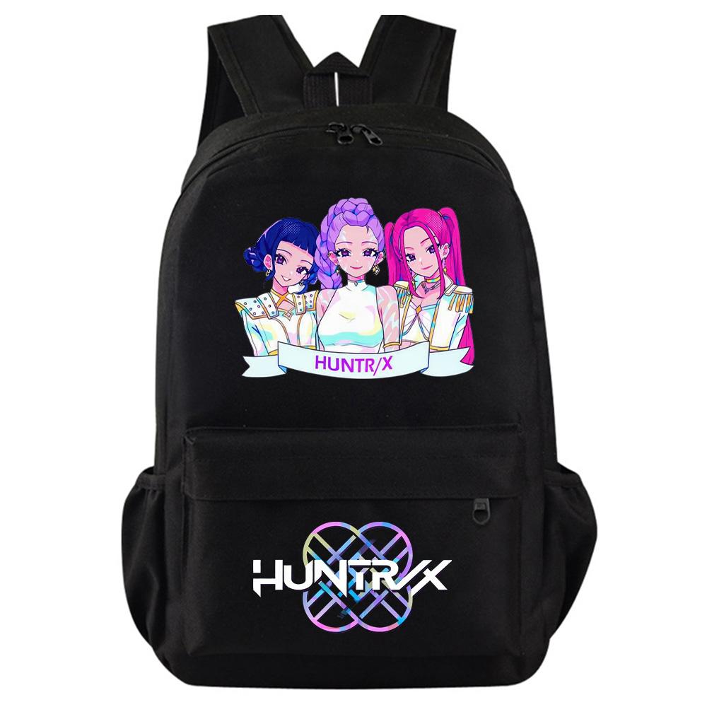 Kpop Dämonenjäger Bedruckter Rucksack für Teenager Studenten Mädchen Jungen Schultasche Schultasche Damen Große Kapazität Reisetasche Kindergeschenk Rucksack