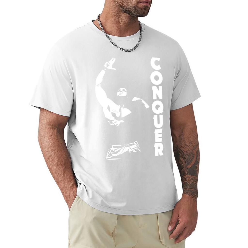 Zyzz Conquer Tshirt Quick Dry Training Short Sleeve Tee