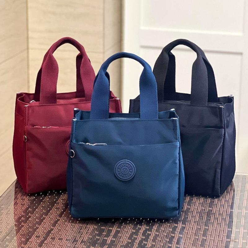 Thick Waterproof Tote Bag Lunch Bag Portable Handbag For Women Men Office Worker Student Food Storage Picnic Carry Pouch