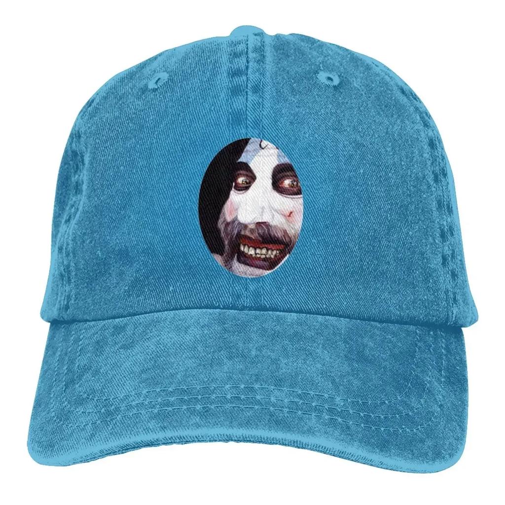 Captain Spaulding Funny Outfit Men Women Baseball Cap Distressed Denim Washed Hats Cap Fashion Outdoor Summer Sun Cap