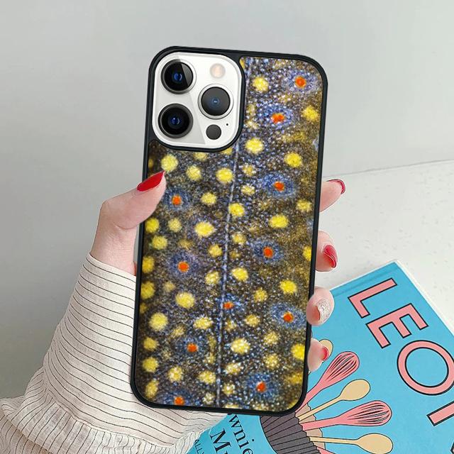 Trout Fishing phone Case Cover For iPhone 17 Air 16 15 14 Plus Apple 11 12 13 Pro Max coque