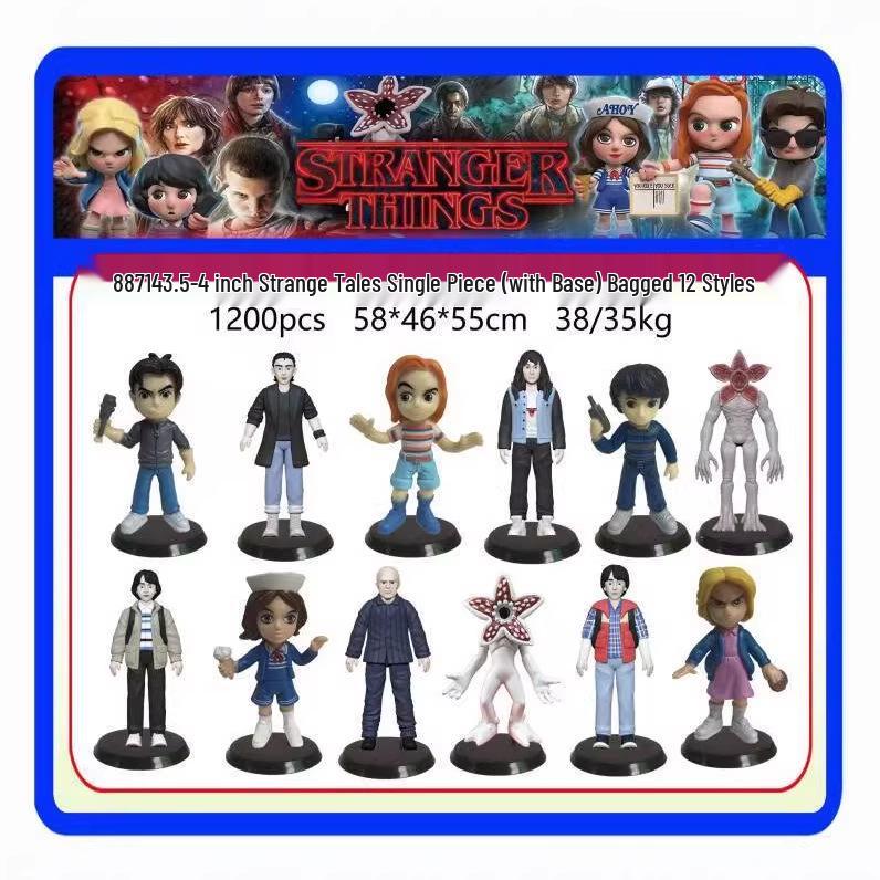 Stranger Things Steve with Carnivorous Plant 3.5-inch Figure Model