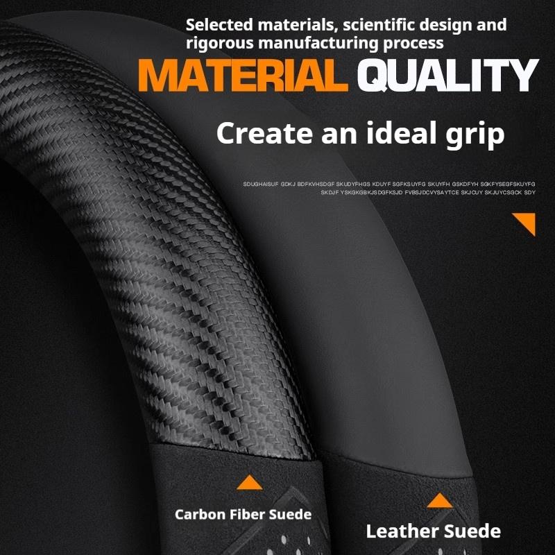 Car Steering Wheel Cover For Chevrolet Aveo Bolt Cavalier Cruze Onix Orlando Silverado Spark Tahoe Suburban Lacetti Tracker