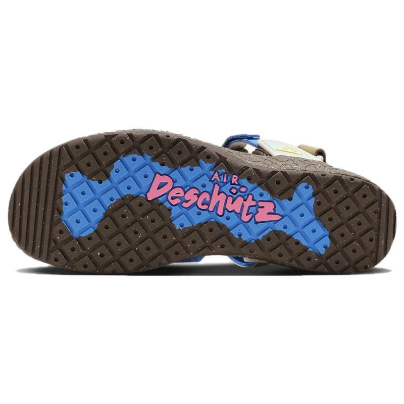 Nike Acg Deschutz 'Yellow Ironstone And Neutral Olive' Beach Sandals FJ7072-070