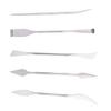 5pcs Stainless Steel Pottery Carving Tools Double Ended Carving Spatula Clay Sculpting Tools 5Pcs Set Sculpture Tools