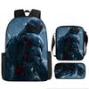 Printed Avengers The Backpack Set Oxford Fabric Pencil Case Essentials School