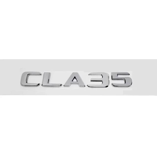 Compatible Mercedes-Benz CLA Class Badge Stickers: CLA35, CLA180, CLA220, CLA260, CLA45