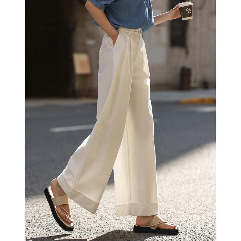 Demana Women's Chic Relaxed Casual Trousers