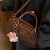 Simple and High-value Small Bag Women's Bag 2025 Autumn New Niche Foreign Style Hand Carry Small Square Bag Commuter Messenger Bag