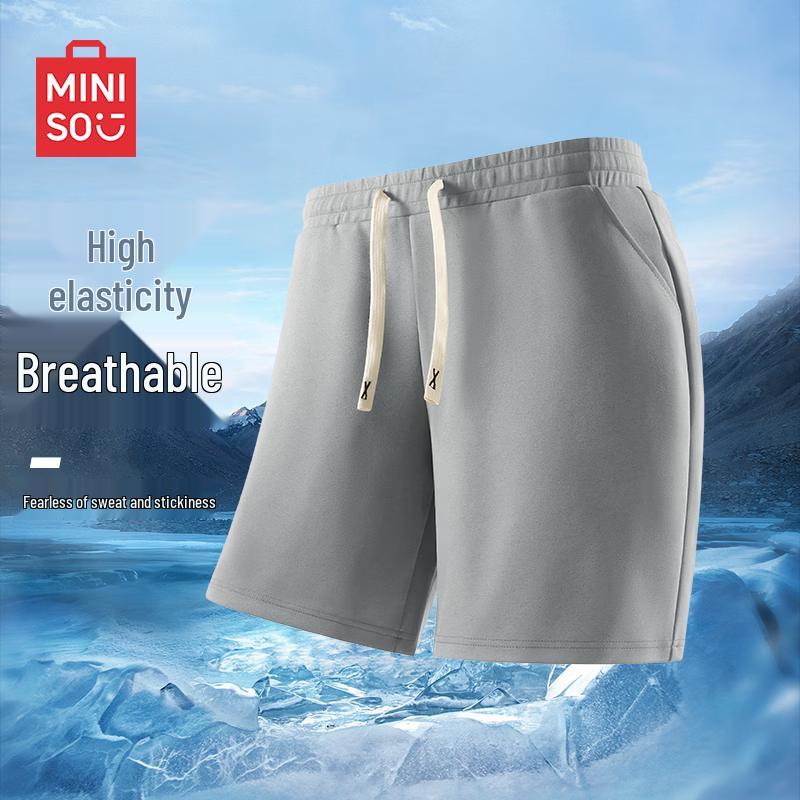 MINISO Men s Summer Quick-Dry Outdoor Shorts 4XL