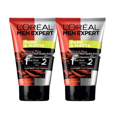 L'Oréal Men's Volcanic Rock Oil Control Anti-Acne Cleanser