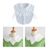 Flower Faux Collar Decorative Collars for Dress Suit Removable False Collar Universal Shawl Elegant Sweater Faux Collar