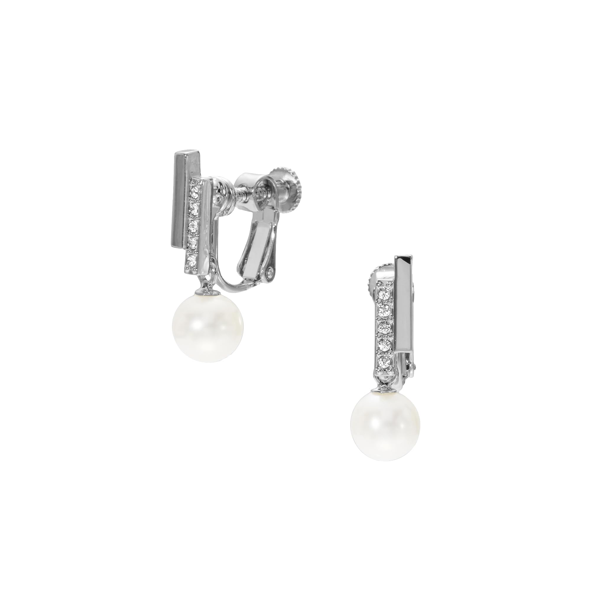 

Серьги с пресноводным жемчугом VBPE5003 PF [Vendome Boutique] белый