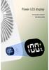 Ultra-Thin Silent Mini USB Fan: Handheld, Portable, Wall Mountable with Digital Display