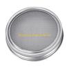 F26C Sprouting Jar with 304 Stainless Steel Screen Lid Wide Mouth Mason Sprouter Germinator for Organic Healthy for Fresh Mung