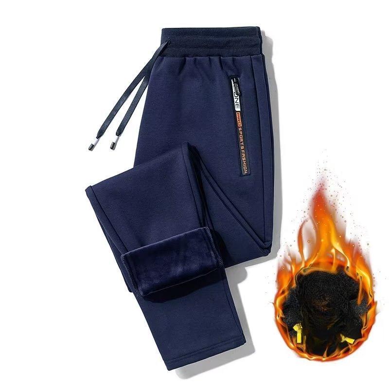 Nine-point Pants, Slim-fit Feet, Autumn and Winter Men's Casual Pants, Small Feet, Sports Pants, Men's Autumn and Winter Loose Long Pants