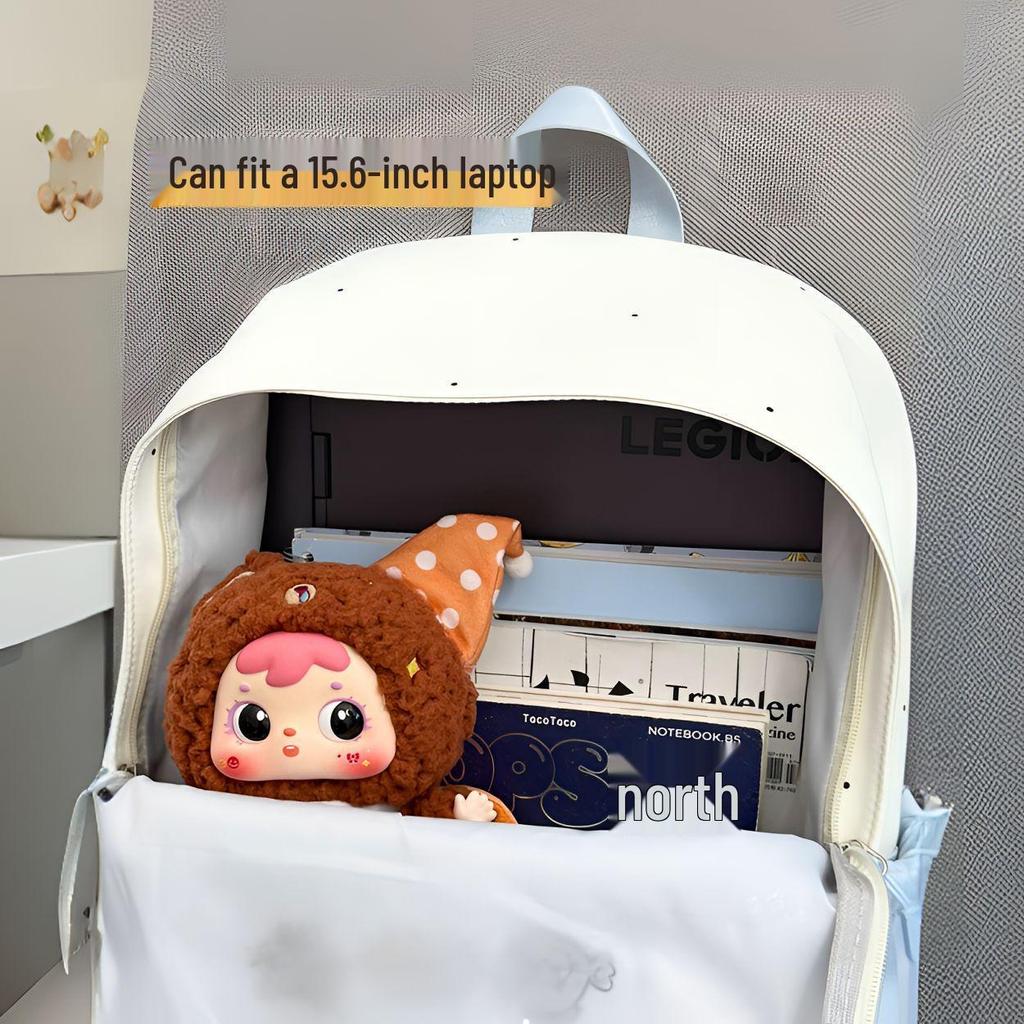 Japanese-Style Cute Backpack for Students: Lightweight, Double-Shoulder Bag for Elementary To High School Girls