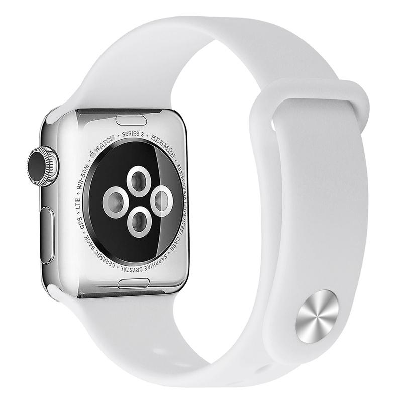 

Силиконовый ремешок для Apple Watch ремешок 46мм 44мм 45мм 40мм 41мм 42-38мм спортивный браслет iwatch серия 11 10 9 8 7 6 5 SE3 Ultra1/2/3 49мм 49/46/45/44mm