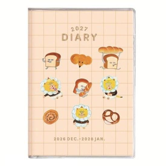 2027 Planner Pan Dorobou B6 Monthly Diary B