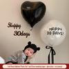 30-Day Baby Celebration Photo Props & Background Wall Set