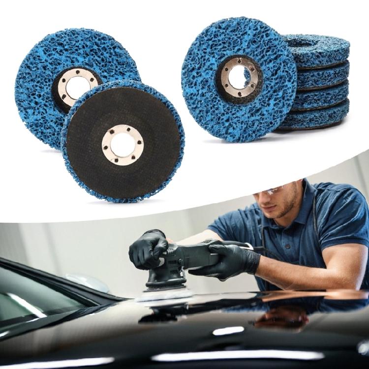 7pcs Multipurpose Nylon Grinding Wheels Buffing Discs Suitable For Effective Car Maintenance & Metal Surfaces Refinement