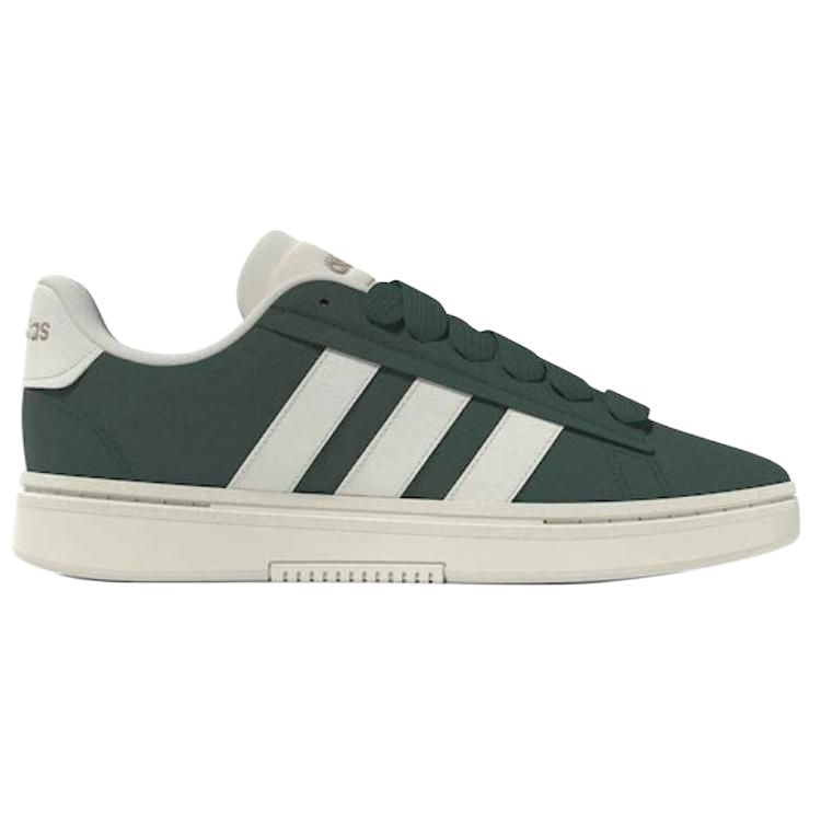 Adidas Grand Court Alpha Round Toe Comfortable Low Top Sneakers Men Sneakers Green JP8734