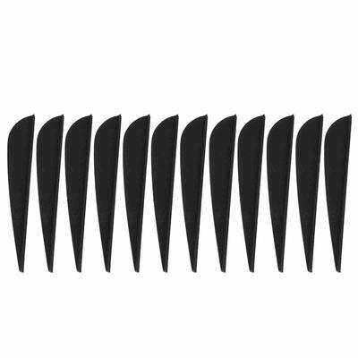 12 PCS 3 Inches Feather DIY Arrow Fletching Accessories for Archery Hunting Shooting
