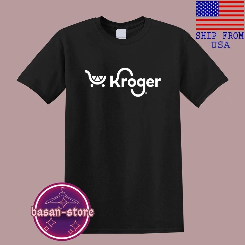 Kroger Store USA Men s Black Grey T-Shirt Tee Top Unisex L