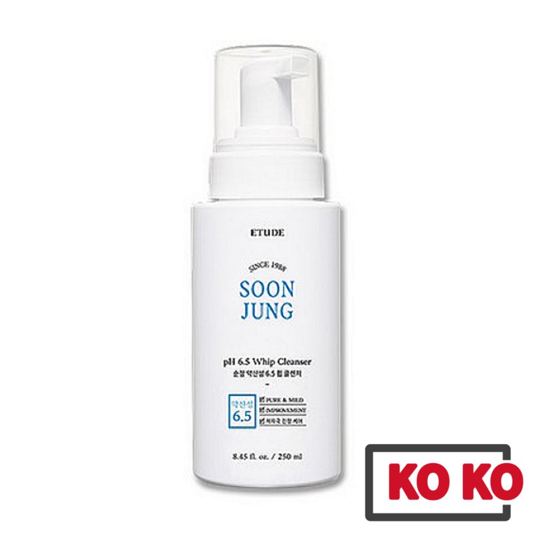 

[ETUDE HOUSE] Очищуючий засіб Soon Jung pH 6.5 Whip Cleanser 150 мл, 250 мл 250ml