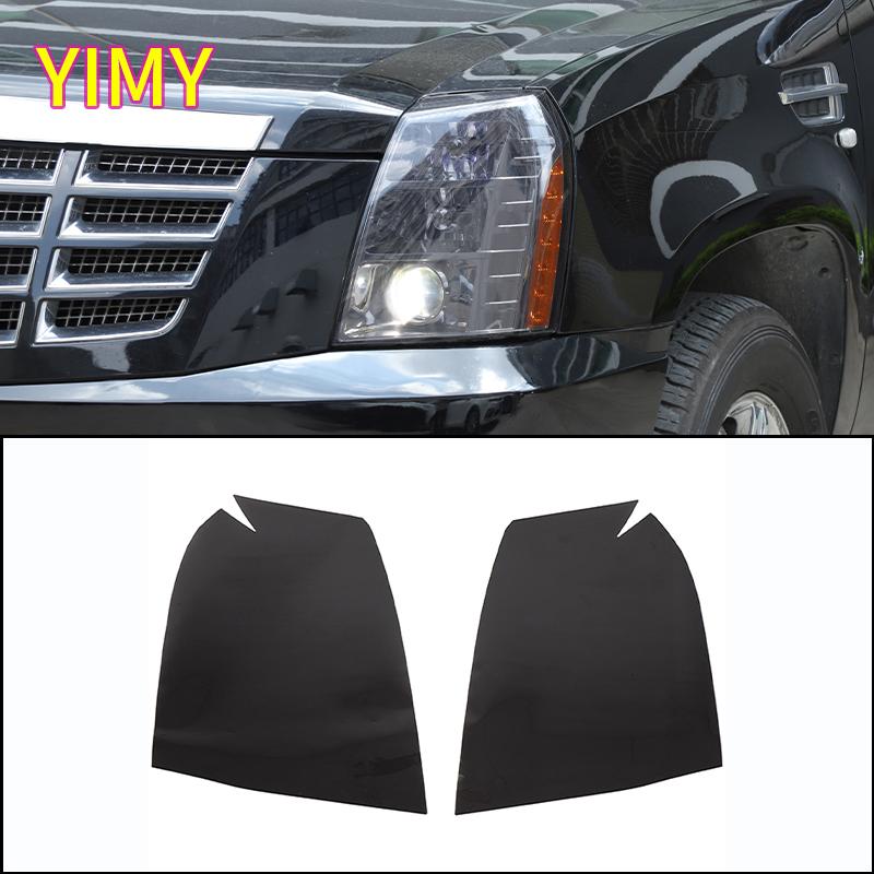 PVC Car Headlights Rear Fog Lights Headlight Film Decorative Stickers Suitable for Cadillac Escalade 2007-2014
