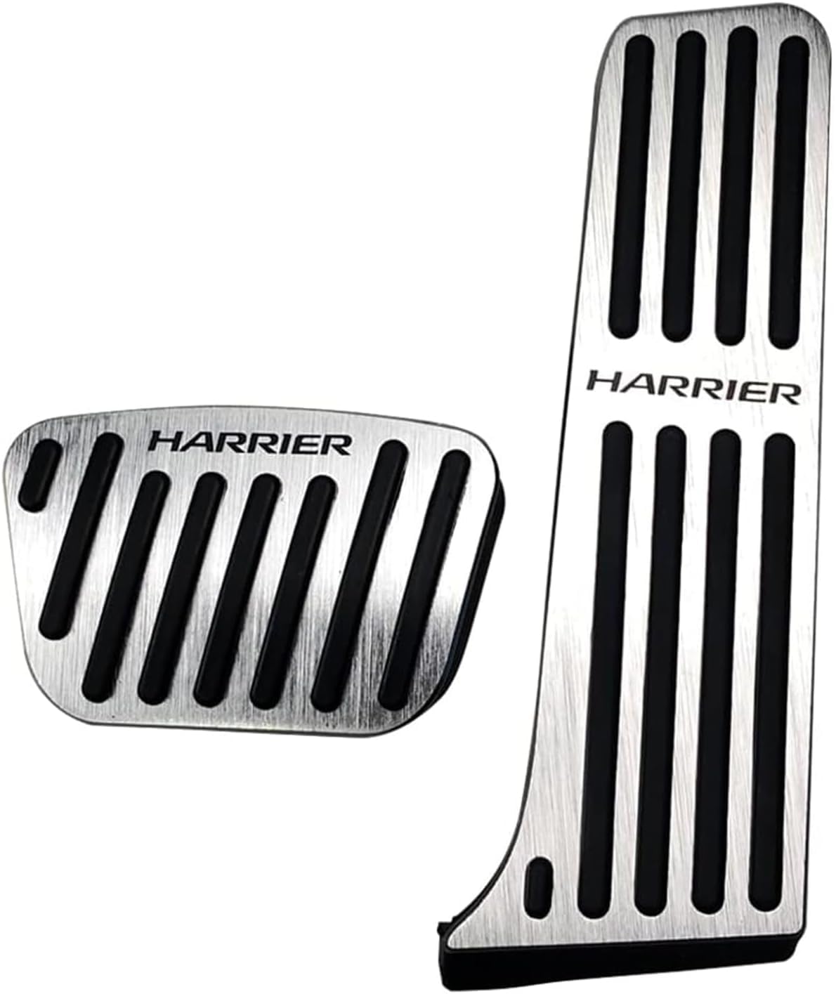 

Aluminum pedal covers for Toyota Harrier 80 Series 2022 Accelerator Brake Pedals No tools includes rubber Custom parts (January - current) &