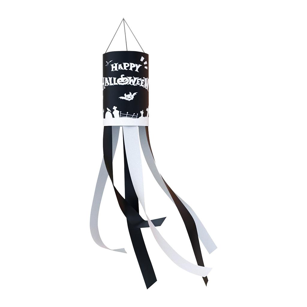 New Halloween Wind Flag Pendant Festival Yard Decoration Flag Party Wind Sock